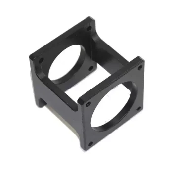 Stepper Servo Motor Bracket for 57, 60, 80, 86, 110, 130 Models - Cast Aluminum Horizontal Mounting Support