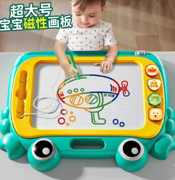 Children's Drawing Board Home Magnetic Writing Board for Toddlers, 1-Year-Old Baby Graffiti Toy, Erasable Magnetic Art Board