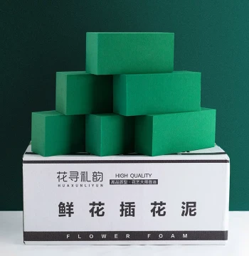 Floral Foam Blocks for Bouquets, Dried Flower Arrangement Packaging, Florist Basket Moisture-Retaining Fresh Flower Soaking Sponge