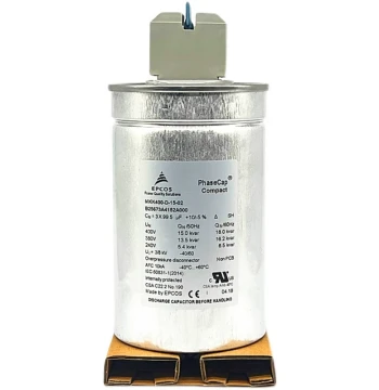 EPCOS B25673A4152A000 MKK400-D-15-02 3X99.5uF 400VAC Three-Phase Capacitor