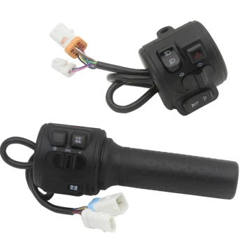 Original Tailing Chaoneng S Chitu EB Dual-Flash Handlebar Switch Assembly TDS34YZ - Direct Fit Throttle and Combination Switch