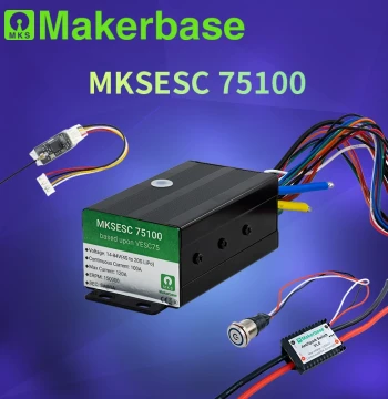 Makerbase VESC 75V100A Benjamin ESC RC Model FOC Brushless Motor VESC75
