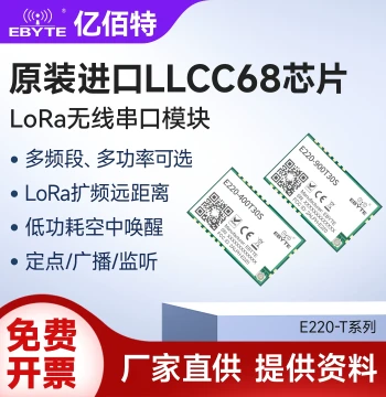 EBYTE LoRa Wireless Serial Communication Module: LLCC68 Replacing SX1278 Chip, 433MHz Long-Range Development Board