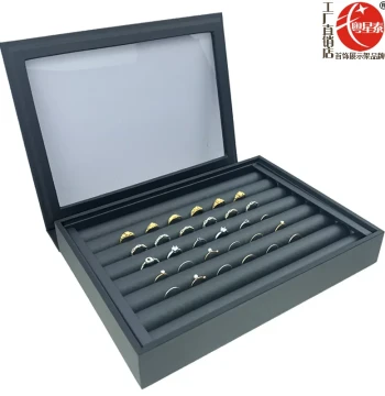 Transparent Jewelry Box for Bracelets, Rings, Stud Earrings, Necklaces Display Organization Dust-Proof Earring Storage Rack Premium