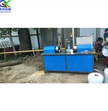 Vertical Metal Pipe Welding Machine Automatic Steel Pipe Welding Equipment Construction Scaffolding Butt Welder