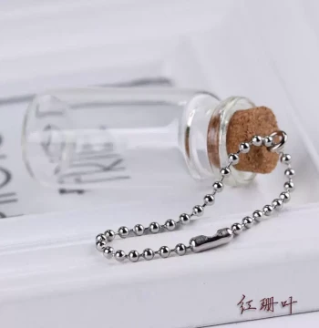 2.4mm Stainless Steel Ball Chain, Round Bead Necklace, Tag Chain, DIY Jewelry Accessory Anti-Theft Chain