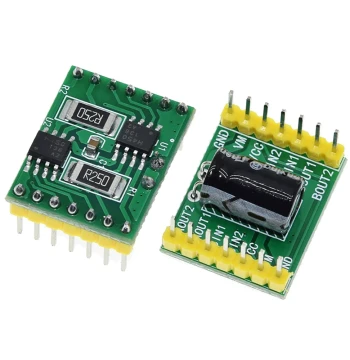A4950 AT8236 Dual-Channel Motor Driver Module, DC Brushed Motor Driver Board Module, Superior to TB6612