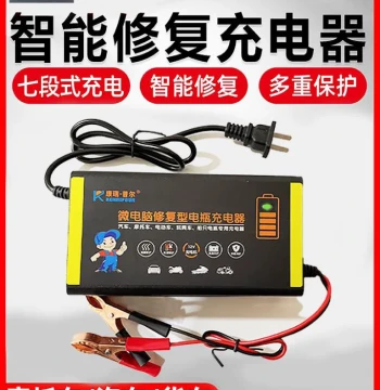 Germany 12V Battery Charger for Car, Motorcycle, and Sedan Batteries with Smart Fast Recognition