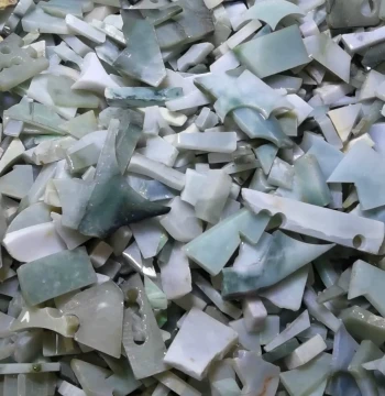 500-2000g Myanmar Jadeite Rough Stone Natural Grade A for Beginners Learning Carving Practice Scraps and Offcuts Random Shipment