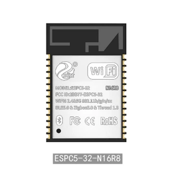 ESPC5-32-N16R8 Dual-Band WiFi6 Bluetooth 5 Compatible with ESP32-C5-WROOM-1-N16R8