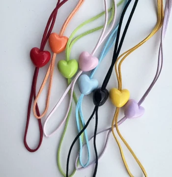Pop Mart Star Person Accessories DIY Colorful Large Five-Pointed Star Through-Hole Beads Blind Box Car Hanging Decoration Tools