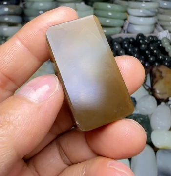 Hetian Jade Qiemo Material 23.6g