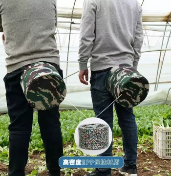 Foam Stool for Farm Work Lazy Man's Stool Greenhouse Special Portable Work Tool Agricultural Plastic Stool Garlic Digging Lazy Seat