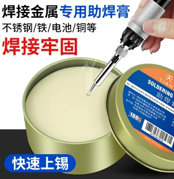 Soldering Paste Rosin Metal Heavy-Duty Stainless Steel Flux Specialist Soldering Cream for Soldering Irons, Solder Wire, and Battery Welding