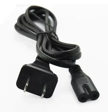 Power Cord for Congbao/Meigu Car Refrigerators – Compatible with Home/Car Mini Portable Hot/Cold Boxes, 220V Charging Cable