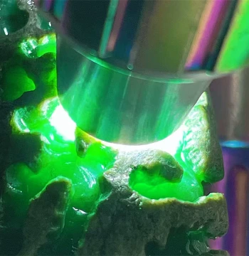 T15028 Premium Myanmar Natural Jadeite Rough Old Pit Houjiang Mine Color Material Ring Face Material Weight 108g