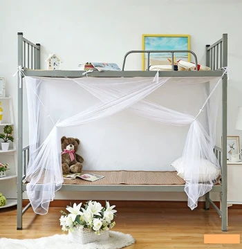 Mosquito Net for Lower Bunk 0.9m Single Bed, 1.2m Anti-Mosquito Bracket, Hanging Style Dormitory Full-Cover Mesh, Simple Purple