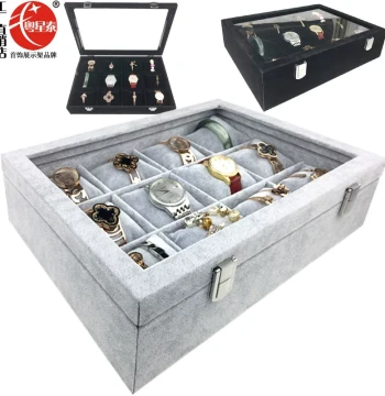 Yuexingtai Wooden Watch and Jewelry Storage Box, Minimalist Bracelet Display Case, Premium Necklace Organizer