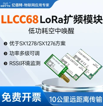 LoRa Wireless Module Long-Distance Anti-Interference Communication LLCC68 Replaces SX1278S/X1278 Chip 433M