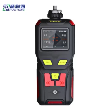 2-in-1 Gas Detector Portable Pump-Suction Oxygen Carbon Dioxide Gas Detector
