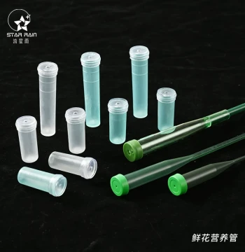 Meteor Shower Fresh Flower Nutrient Tube Phalaenopsis Water Preservation Tube Bouquet Freshness Storage Tube Orchid Tube Floral Materials Supplies