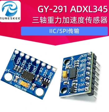 GY-291 ADXL345 Digital Three-Axis Gravity Acceleration/Tilt Module IIC/SPI Transmission