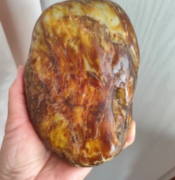 Hetian Jade Seed Material Raw Stone 1.21kg Xinjiang Hetian Jade Natural Jade