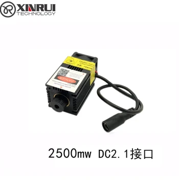 Tested 2500mw Laser Module DC2.1 Interface 2.5w Blue-Violet Light 445nm Engraver Accessories 12v