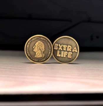 Commemorative Coin Extra Life Continue Coin Ready Player One Movie Merchandise