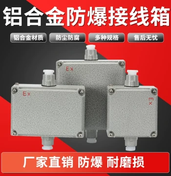 Explosion-Proof Junction Box, Explosion-Proof Wiring Enclosure, Increased Safety & Flameproof Type, Custom Non-Standard Empty Distribution Box