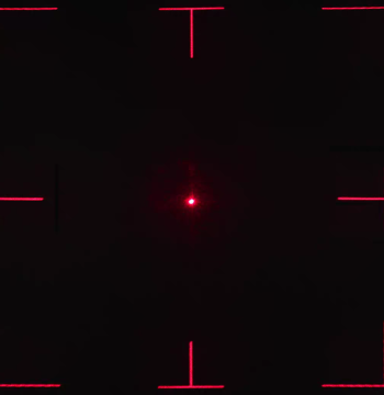 Red Light Viewfinder Square Infrared Laser Module for Positioning, 3D Printing, Game Scanning, and Induction Light Source