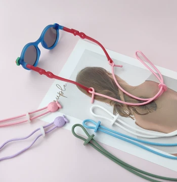 Clove Baby Sunglasses Mask Strap Neck Chain Anti-Loss Children Sports OLIVIO Silicone Sunglasses Chain