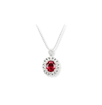 [Same Style as Dilraba Dilmurat] Authentic Natural Colored Gemstone Ruby Pendant, Earrings, and Ring Set for Women, Decorative Gift