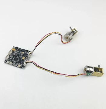 Compact Stepper Motor Driver and Lens Controller, Two-Phase Hybrid Stepper Motor Control Unit