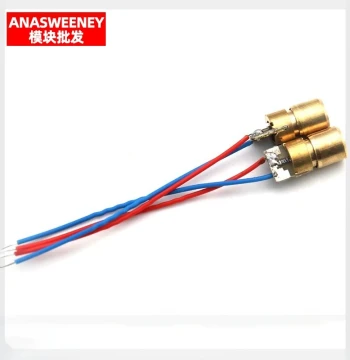 3V 5V Dot Infrared Positioning Light Diode Semiconductor 6MM Laser Head Module Red Light Tube Module