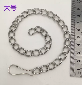 Storage Rack, Hand Truck, and Chair Conductive Grounding Chains - Drag Chains for Cleanrooms (Metal/Iron Static Dissipation)