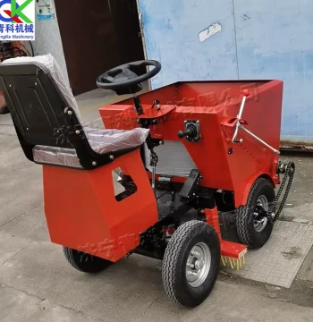 Small Ride-On Sand Blasting and Thatching Machine Artificial Turf Granule Filling Machine Electric Sand Filling and Thatching Integrated Machine