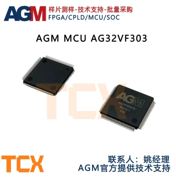 AGM MCU AG32VF303VCT6 (100pin) Pin-Compatible STM32 GD32 Built-in 2K FPGA