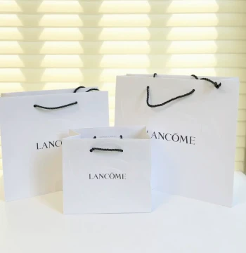 Lancome Domestic Counter Authentic New Style Shopping Bag Packaging Bag Paper Bag Gift Bag Gift Box Valentine Gift Packaging