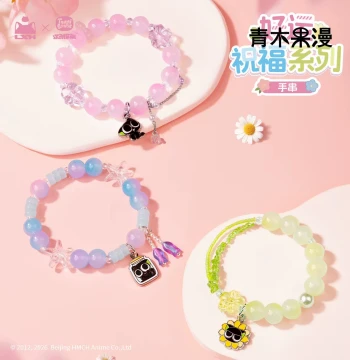[Authentic In-Stock] Luo Xiaohei War Record Blessing Series Bracelet Cute Girls' Jewelry Anime Merchandise