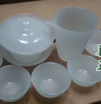 Dehua Mutton Fat White Porcelain Fairness Cup – Large Kung Fu Tea Set Ceramic Tea Server and Pouring Cup