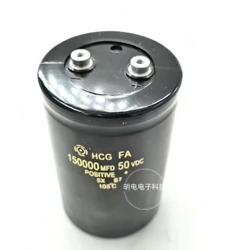 Hitachi 50V 150000UF 180000UF 220000UF Imported High-Capacity Capacitor 75*120