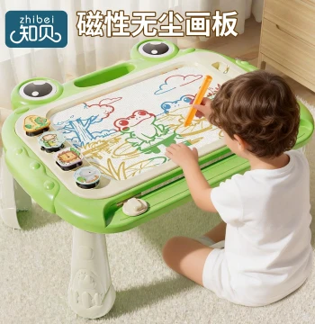 Children's Magnetic Drawing Board for Ages 1-3 Baby Toddler Graffiti Painting Toy Magnetic Writing Board Erasable Home Use