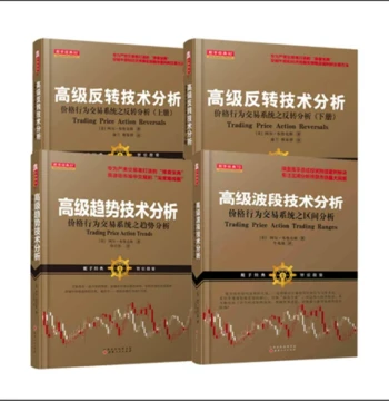 Genuine Free Shipping 4-Volume Set Helmsman Classics Advanced Candlestick Technical Analysis Vol 1 & 2 + Advanced Trend Technical Analysis + Advanced Swing Technical Analysis Al Brooks Classic Works