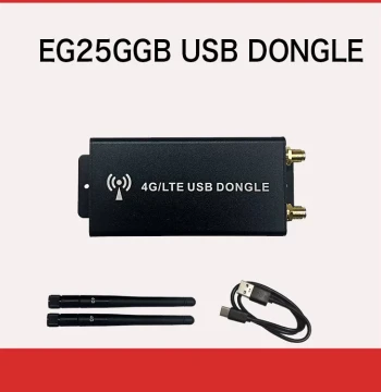 Industrial Grade Mini PCIe to USB Adapter Board for 4G Module Development, SIM Card Slot, Enclosure, Antenna, Compatible with Quectel EC20