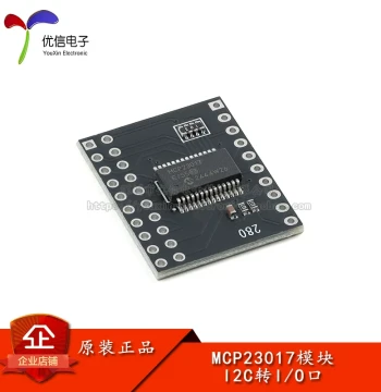 Youxin Electronics_MCP23017 16-Bit Serial Interface I/O Expander Module I2C to I/O Port Module