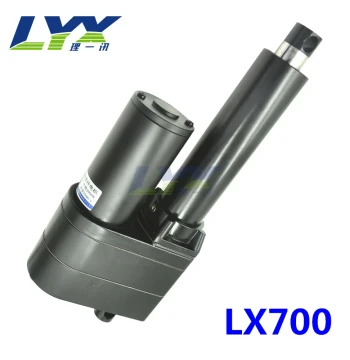 12V 24V 36V 48V Heavy-Duty Industrial Linear Actuator Electric Actuator Motor High Thrust Industrial Grade Electric Push Rod LX700