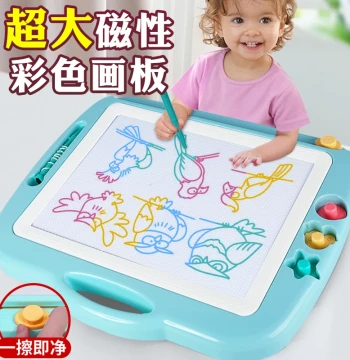 Extra Large Children's Magnetic Drawing Board - Colorful Writing & Graffiti Board, Small Blackboard for Home Use, Toy for Babies Ages 1-3