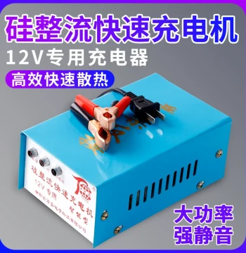 12V Fast Car/Motorcycle/Sedan Battery Charger High-Power Dedicated Storage Battery Charging Machine