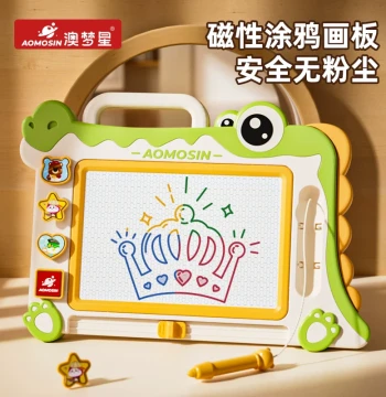 Aomosin Children's Drawing Board Home Toddler Writing Board Magnetic Erasable 1-Year-Old Baby 2-Year-Old Graffiti Toy
